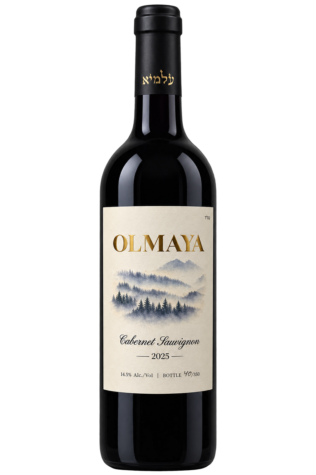 Olmaya Cabernet Sauvignon 2025 bottle, front label